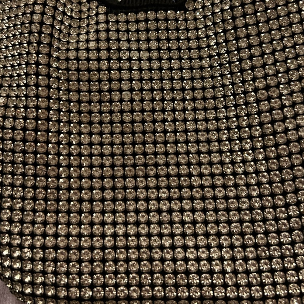 Elegant Silver Studded Women's Bag